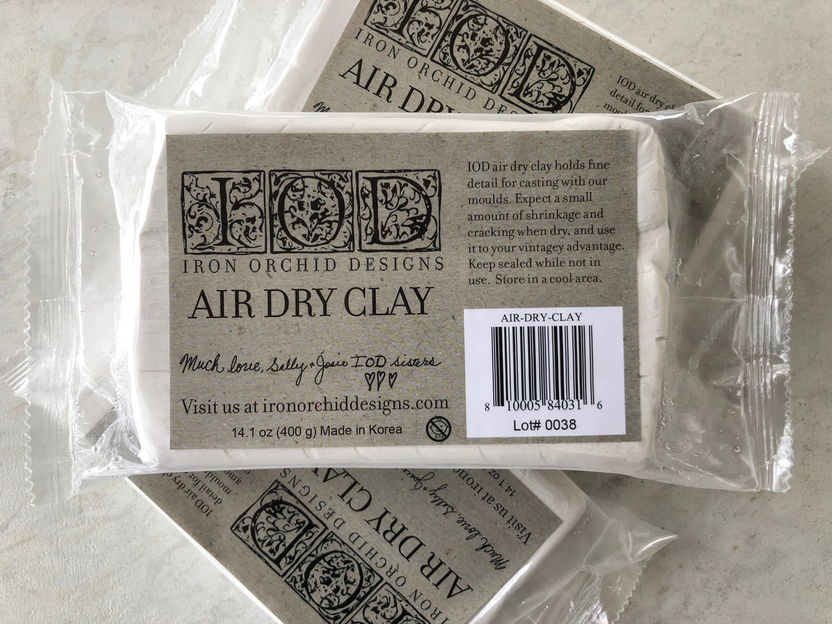 Air Dry Clay New From IOD - Available At Blue Star Antiques