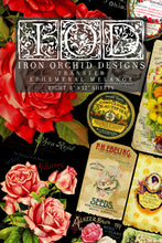 Load image into Gallery viewer, IOD Decorative Furniture Ephemeral Melange Transfer  8" x 12" Pad 8 Sheets