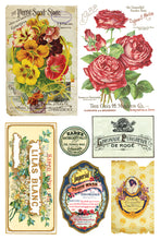 Load image into Gallery viewer, IOD Decorative Furniture Ephemeral Melange Transfer  8" x 12" Pad 8 Sheets