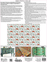 Load image into Gallery viewer, IOD Paint Inlay Paradise 16" x 12" Pad 8 Sheets Decorative Furniture Inlay