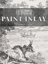 Load image into Gallery viewer, Paint Inlay Summer Villa 16" x 12" Pad 8 Sheets Decorative Furniture Inlay