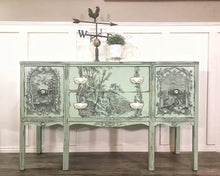 Load image into Gallery viewer, IOD Paint Inlay LA CHASSE 16" x 12" Pad 8 Sheets Decorative Furniture Inlay