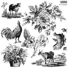 Load image into Gallery viewer, La Campagne 12"x12"  Decor Stamp - Great for Furniture, Crafts and Home Decor
