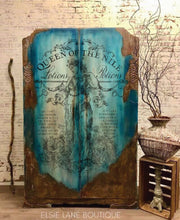 Load image into Gallery viewer, IOD Paint Inlay Queen of the Nile 16" x 12" Pad 8 Sheets Furniture and Craft Inlay