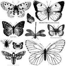 Load image into Gallery viewer, IOD Butterflies Stamping Mask for Iron Orchid Designs Butterflies Decor Stamp Used to Cover Stamped Areas to Prevent Overstamping