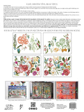 Load image into Gallery viewer, IOD Decorative Furniture Transfer Wander Pad - Beautiful Floral Pattern Great for All Your Projects
