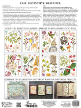 Load image into Gallery viewer, IOD Decorative Furniture Transfer Whispering Willow 16" x 12" Pad 8 Sheets