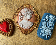 Load image into Gallery viewer, IOD Cameos  6x10 Decor Moulds - Perfect for Jewelry with Clay or Resin