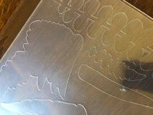 Load image into Gallery viewer, IOD Fronds Stamping Mask for Iron Orchid Designs Fronds Decor Stamp Used to Cover Stamped Areas to Prevent Over Stamping