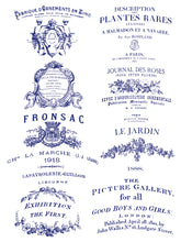 Load image into Gallery viewer, IOD Decorative Furniture Transfer Traditional Pots 12 x 16 pad 4 sheets- Perfect Vintage Label for Your Projects
