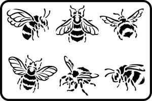 JRV Stencil  Bees