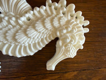 Load image into Gallery viewer, Seahorse Resin Casting Paintable Furniture Applique Coastal Beach Decor Nautical Embellishment DIY Craft Supply
