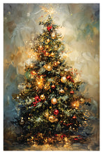 Load image into Gallery viewer, Crimson Velvet- IOD Decorative Furniture Transfer  8&quot; x 12&quot; Pad 8 Sheets Reindeer, Garlands,Banners,Stars, Stockings, Cat, Owl and More
