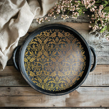 Load image into Gallery viewer, IOD Emporium Decor Foil Transfer New Type of Transfer 12&quot; x 16&quot;  Rub On Furniture and Crafts Gold Foil 8 Pages  Iron Orchid Designs
