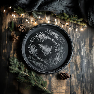 IOD Figgy & Flourish  IOD Transfer 8x12 Pad Silver and Gold Rub On Furniture Crafts Iron Orchid Designs Christmas Foil Transfer