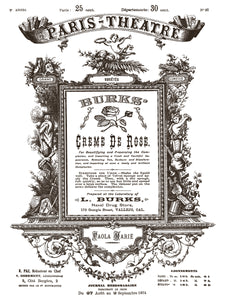 IOD Floriography Decorative Furniture  Iron Orchid Designs IOD Paint Inlay 16" x 12" PAD™  Greytone Floral Vintage Labels Old Time Graphics