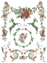 Load image into Gallery viewer, La Folie- IOD  Paint Inlay 12 x 16&quot; 8 Sheets Furniture and Craft Inlay Christmas Designs
