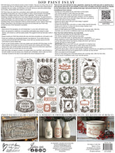 Load image into Gallery viewer, Twelfth Night - IOD  Paint Inlay 12 x 16&quot; 8 Sheets Furniture and Craft Inlay Christmas Designs
