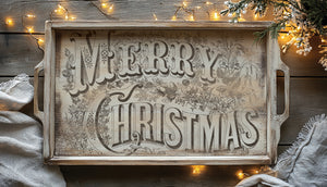 Twelfth Night - IOD  Paint Inlay 12 x 16" 8 Sheets Furniture and Craft Inlay Christmas Designs