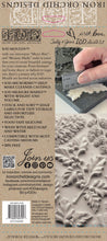 Load image into Gallery viewer, Winter Forage - IOD Decor Mould 6x10 Iron Orchid Designs Use Clay/Resin for Furniture Jewelry Making Sugar Arts Pine Cones Holly
