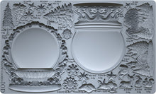Load image into Gallery viewer, Snow Globes- IOD Decor Craft Mould 6x10 Iron Orchid Designs Use Clay/Resin for Ornaments, Signs, Sugar Arts
