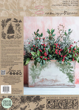 Load image into Gallery viewer, Holly &amp; Pine 12&quot;x12&quot;  Decor Stamp - Great for Furniture, Crafts and Home Decor Christmas Tree

