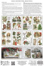 Load image into Gallery viewer, IOD Christmas Joy  IOD Transfer 8x12 Pad Rub On Furniture Crafts Iron Orchid Designs
