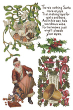 Load image into Gallery viewer, IOD Christmas Joy  IOD Transfer 8x12 Pad Rub On Furniture Crafts Iron Orchid Designs
