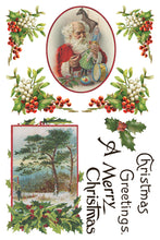 Load image into Gallery viewer, IOD Christmas Joy  IOD Transfer 8x12 Pad Rub On Furniture Crafts Iron Orchid Designs
