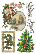 Load image into Gallery viewer, IOD Christmas Joy  IOD Transfer 8x12 Pad Rub On Furniture Crafts Iron Orchid Designs
