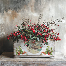 Load image into Gallery viewer, IOD Christmas Joy  IOD Transfer 8x12 Pad Rub On Furniture Crafts Iron Orchid Designs
