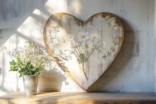 Load image into Gallery viewer, IOD Sarah Featon’s Botanicals IOD Transfer 8x12 Pad Rub On Furniture Crafts Iron Orchid Designs Floral Designs Wildflowers like Daisies
