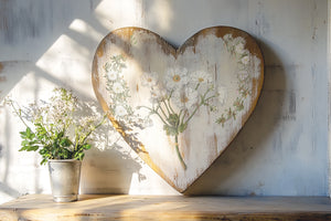 IOD Sarah Featon’s Botanicals IOD Transfer 8x12 Pad Rub On Furniture Crafts Iron Orchid Designs Floral Designs Wildflowers like Daisies