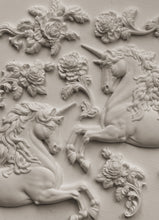 Load image into Gallery viewer, IOD Decor Mould Unicorns 6x10 Iron Orchid Designs Use Clay / Resin Furniture Crafts Signs Sugar Arts, Ceramics
