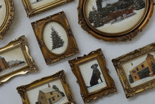 Load image into Gallery viewer, IOD North Pole Co Paint Inlay Iron Orchid Designs Christmas Paint Inlay Vintage Santa Gingerbread Holiday Craft Supplies 8x12
