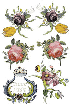 Load image into Gallery viewer, IOD Decorative Furniture Fairytale Florals Transfer  8&quot; x 12&quot; Pad 8 Sheets
