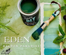 Load image into Gallery viewer, Eden- Debi&#39;s DIY Paint ™ Clay Based Furniture and Craft Paint a Dark Green Paint
