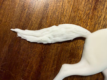 Load image into Gallery viewer, Running Horse Resin Castings Set of 2 Paintable Furniture Appliques White Resin Embellishments for Crafts DIY Decor Horse Decor
