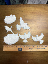 Load image into Gallery viewer, Sparrow Birds and Nests Resin Castings for Furniture and Craft Applications
