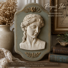 Load image into Gallery viewer, Persephone Resin Casting – Classical Goddess Decor -Ready to Paint 6.5" Resin Casting– DIY Craft Supply – Hand Poured Resin
