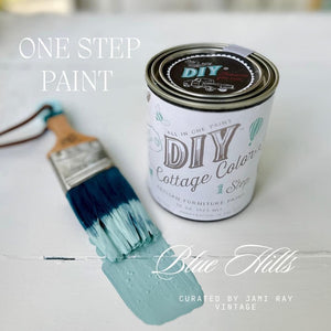 New DIY Paint - Blue Hills  - Cottage Color Created by Jami Ray Vintage - All In One Paint