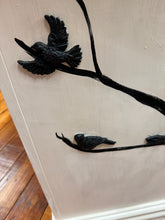 Load image into Gallery viewer, Sparrow Birds and Nests Resin Castings for Furniture and Craft Applications

