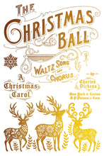 Load image into Gallery viewer, IOD Angels Sing Gilded Foil Transfer Gold &amp; Silver Holiday Rub-On Transfer 8 Sheets 8" x 12"
