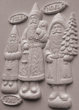 Load image into Gallery viewer, IOD Belsnickel Mould  6" x 10" Silicone Mold Vintage Christmas Santa Mold  Folk Art Resin &amp; Air Dry Clay Mold
