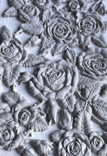 Load image into Gallery viewer, IOD JULIETTE 6x10 Decor Mould Roses and Leaves

