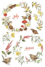 Load image into Gallery viewer, IOD The Bramblewood Diaries Transfer 8 Sheets 8" x 12" Woodland Seasonal Transfer Nature, Botanical &amp; Cottage Core Furniture Decor
