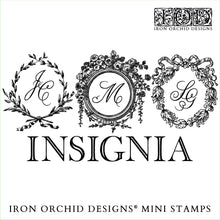 Load image into Gallery viewer, Insignia IOD Mini Stamp Box Set  Decor Stamp - Great for Furniture, Crafts and Home Decor Four 6&quot;x 6&quot; Sheets
