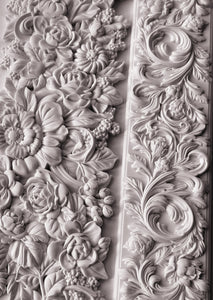 Trimmings 4  IOD Decor Furniture Mould 6x10 Iron Orchid Designs Use Clay/Resin for Furniture Jewelry Making Sugar Arts Crafts
