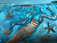 Load image into Gallery viewer, Mermaid Resin Castings and More Swirls 2 Small Shells, A Baby Mermaids Paintable Furniture Appliques Beach Decor DIY Craft Embellishments
