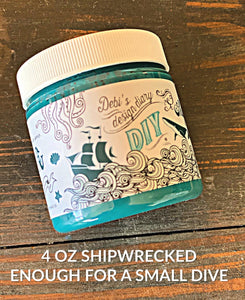 DIY Shipwrecked Verdigris Wax 4 Oz Jar